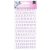 American Crafts Dreamer Pufi matrica  Stickers Puffy Alpha (1 csomag)