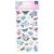 American Crafts Dreamer Pufi matrica  Stickers Puffy Icons (1 csomag)