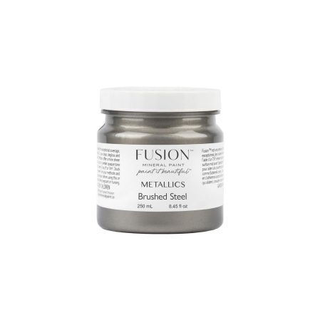 Fusion Mineral Paint Metallic Brushed Steel Matt Metál festék (250 ml)