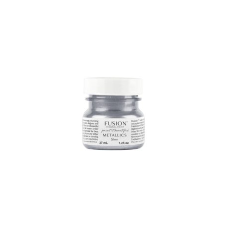 Fusion Mineral Paint Metallic Silver Matt Metál festék (37 ml)