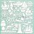 Mintay Papers Chipboard 12" (30 cm) - Decor - Pirate Bay - Chippies (1 ív)