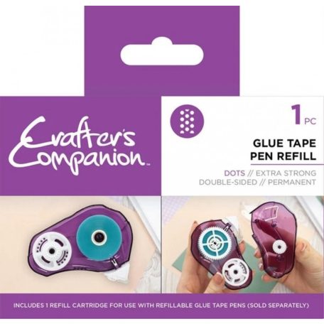 Crafter's Companion Utántöltő ragasztórollerhez Glue Tape Pen  (1 db)