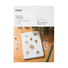   Cricut  Nyomtatható vinyl A4 fehér Printable Vinyl A4 White (12 ív)