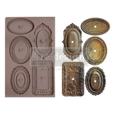 Redesign with Prima Soho Fusion Öntőforma 5″X8″ Décor Mould (1 db)