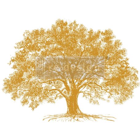 Redesign with Prima Kacha Gold Foil Growth Transzfer fólia 18"X24" (45x60 cm) Decor Transfers (1 csomag)