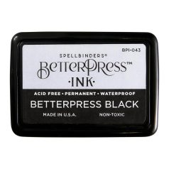   Spellbinders Full Size Black Ink Pad Tintapárna készlet BetterPress (1 db)