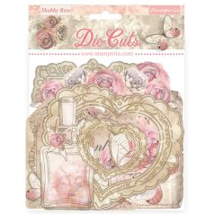   Stamperia Shabby Rose Kivágatok Die Cuts Assorted (1 csomag)