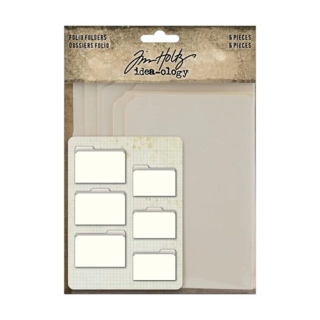 Tim Holtz Folio Folders Mini mappák Idea-ology (6 db)