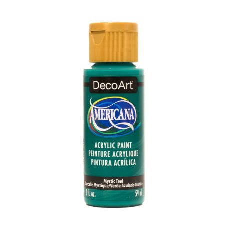 DecoArt Americana® Acrylics Mystic Teal Akril festék - matt 59 ml (1 db)