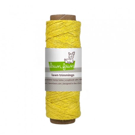 Lawn Fawn Yellow Hemp Twine Dekorációs zsineg LF3460 Lawn Trimmings (1 db)