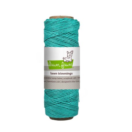 Lawn Fawn Turquoise Hemp Twine Dekorációs zsineg LF3462 Lawn Trimmings (1 db)