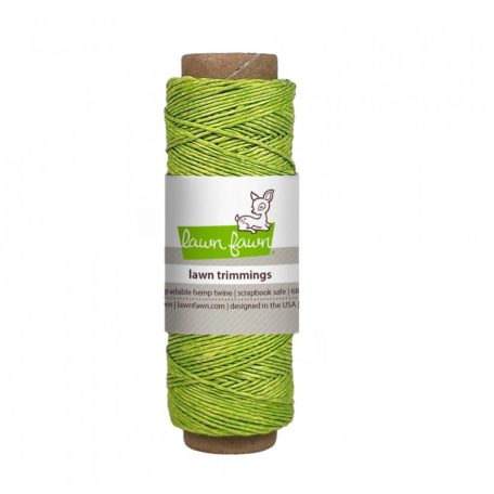 Lawn Fawn Lime Green Hemp Twine Dekorációs zsineg LF3461 Lawn Trimmings (1 db)