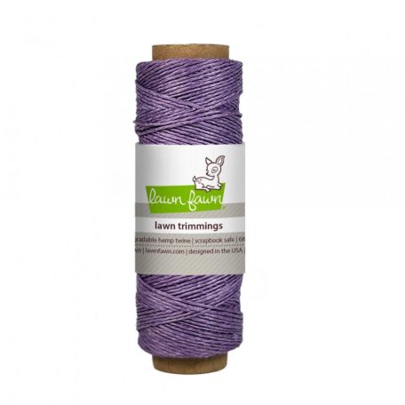 Lawn Fawn Lavender Hemp Twine Dekorációs zsineg LF3464 Lawn Trimmings (1 db)