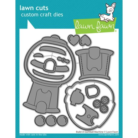 Lawn Fawn Build-a-gumball Machine Vágósablon LF3431 Lawn Cuts (1 csomag)