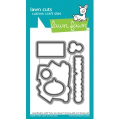   Lawn Fawn How You Bean? Money Add-on Vágósablon LF3420 Lawn Cuts (1 csomag)