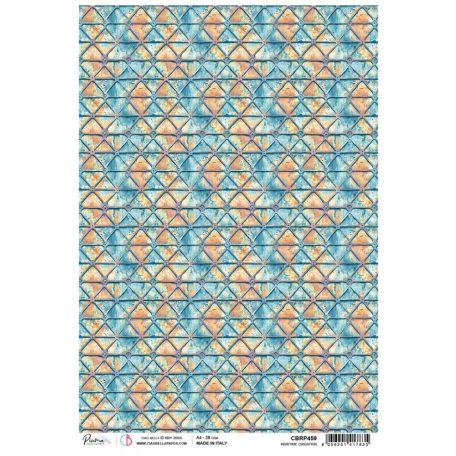 Ciao Bella Coral Reef Rizspapír A4 maritime oxidation Rice Paper (1 ív)