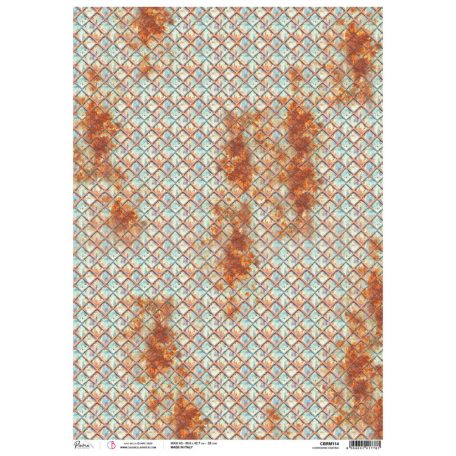 Ciao Bella Coral Reef Rizspapír A3 corrosion grating Rice Paper (1 ív)