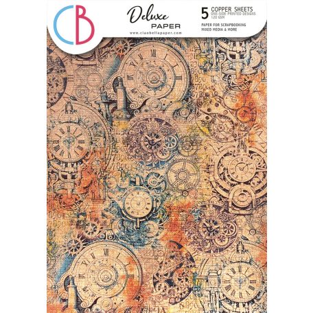 Ciao Bella Coral Reef Papírkészlet A4 Deluxe Paper Copper (5 ív)