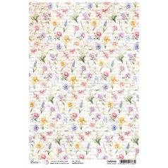   Ciao Bella Flower Shop Rizspapír A4 spring scent Rice Paper (1 ív)