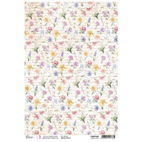 Ciao Bella Flower Shop Rizspapír A4 spring scent Rice Paper (1 ív)