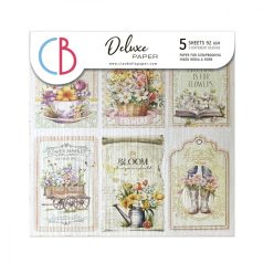   Ciao Bella Flower Shop Papírkészlet 6" (15 cm) Deluxe Paper Pearl (5 ív)