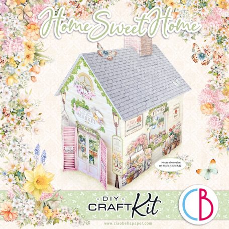 Ciao Bella Flower Shop Kreatív készlet 12" (30 cm) home sweet home DIY Craft Kit (1 csomag)