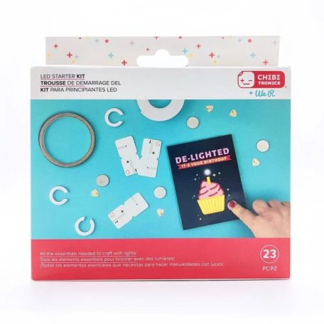 We R Makers LED világító alapkészlet Chibitronics Mini Starter Kit (1 csomag)