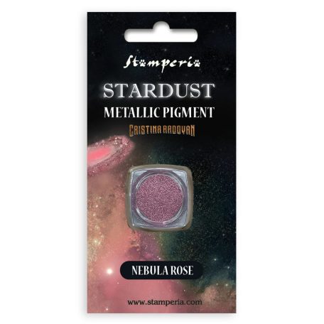 Stamperia Nebula Rose Fémpigment Stardust Metallic Pigment (1 db)