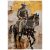 Re-Design with Prima Decoupage Fiber Cowboy Cavalry Decoupage papír A1 (1 db)