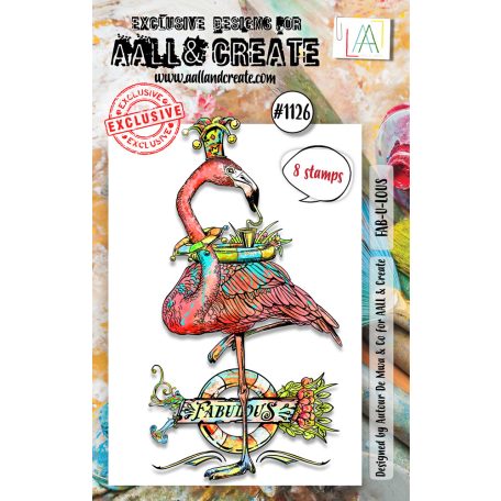 AALL & CREATE Szilikonbélyegző A7 - FAB-U-LOUS - Stamp Set (1 db)