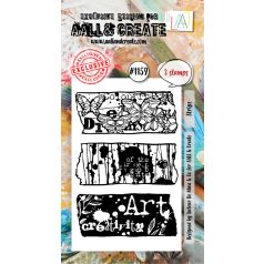   AALL & CREATE Szilikonbélyegző A8 - Stripz - Stamp Set (1 db)