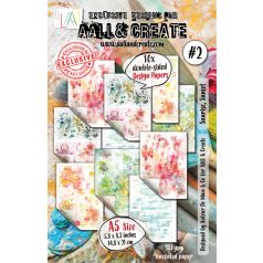   AALL & CREATE Design Paper Kreatív karton Sunrise, Sunset A5 10 lap