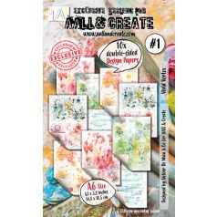   AALL & CREATE Design Paper Kreatív karton Vivid Vortex A6 10 lap