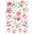 Stamperia Best Sellers Rizspapír A4 English roses pattern Rice Paper (1 ív)