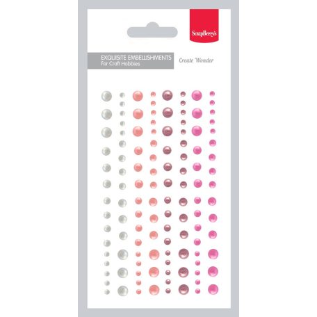 ScrapBerry's Pearl sticker Öntapadós félgyöngy Set 03 1 csomag