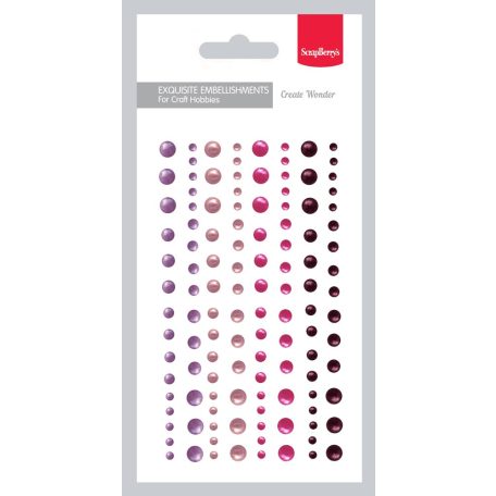 ScrapBerry's Pearl sticker Öntapadós félgyöngy Set 05 1 csomag