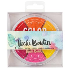   American Crafts Warm Tintapárna készlet  Vicki Boutin Mixed Media Ink Pads (1 csomag)