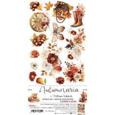   Craft O'Clock Kivágóív Autumnaria Flowers & More Extras to Cut Set (18 ív)