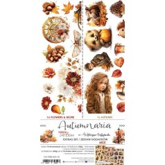   Craft O'Clock Kivágóív Autumnaria Mix Extras to Cut Set (18 ív)