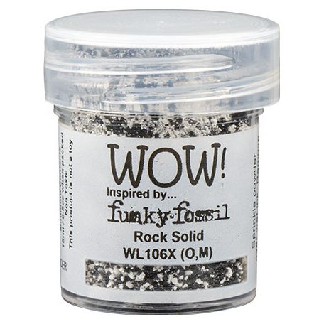 WOW! Domborítópor 15ml Rock Solid Embossing Powder (1 db)