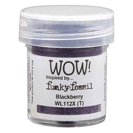 WOW! Domborítópor 15ml Blackberry Embossing Powder (1 db)