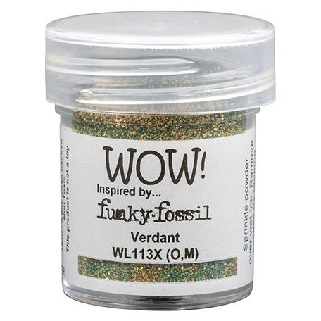 WOW! Domborítópor 15ml Verdant Embossing Powder (1 db)