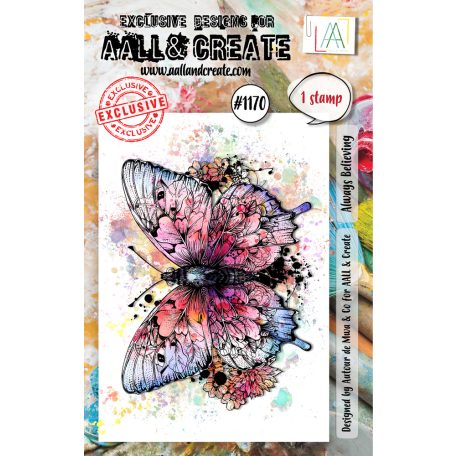 AALL & CREATE Szilikonbélyegző A7 - Always Believing - Stamp Set (1 db)