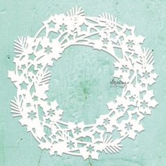   Mintay Papers Chipboard 12" (30 cm) - Decor - Christmas Wreath - Chippies (1 ív)