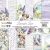 ScrapBoys Lavender Love Scrapbook papírkészlet Paper Pad 8" (20 cm) 12 lap