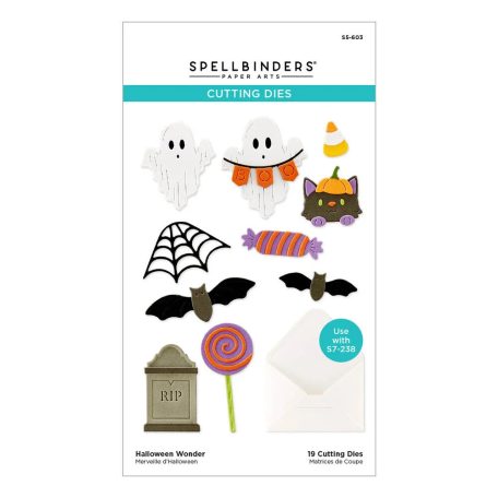 Spellbinders Vágósablon Halloween Wonder Cutting Dies (1 csomag)