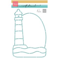   Marianne Design Stencil - Lighthouse by Marleen - Craft Stencils (1 db)