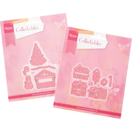 Marianne Design Vágósablon - The little Christmas village - Product Assorti (1 csomag)