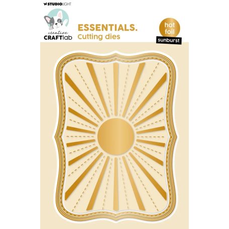 Creative Craftlab Sunburst Vágósablon CCL Hot Foil Cutting Die 1 csomag