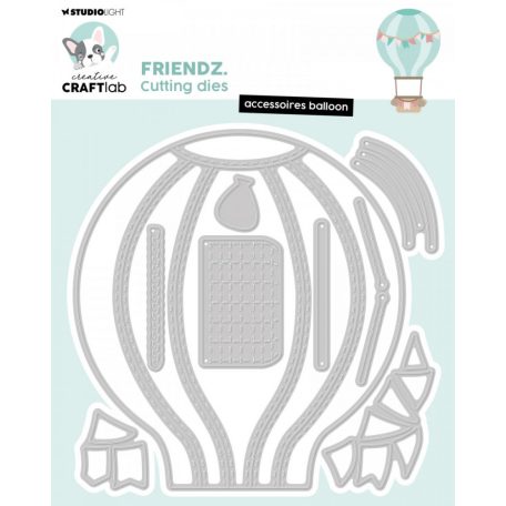 Creative Craftlab Accessoires balloon Friendz Vágósablon CCL Cutting Die 1 csomag